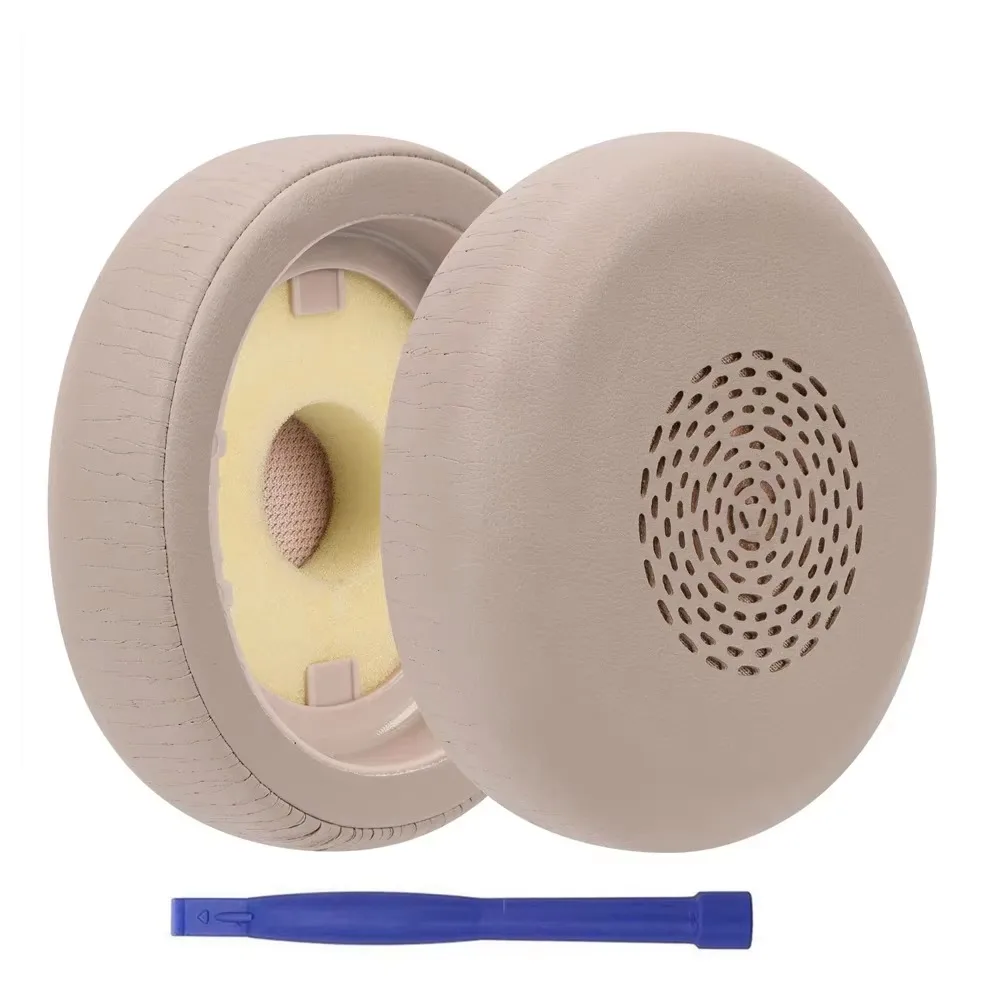 Heart D'oreille Ovales Pour écouteurs, Coussinets En éponge Confortables, Casque Jabra Evolv 2 75, Cache-oreilles, Remplacement, 2 Pièces