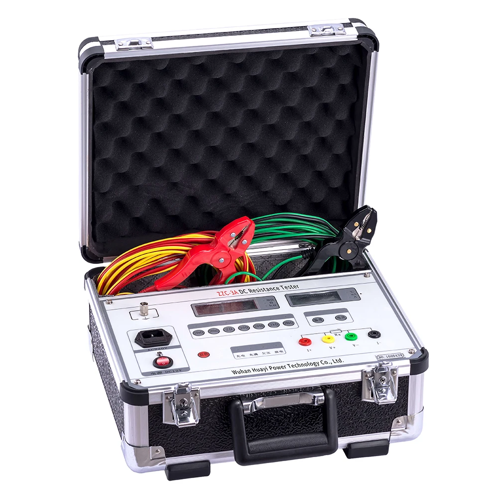 

Transformer Winding Resistance Ohmmeter Tester