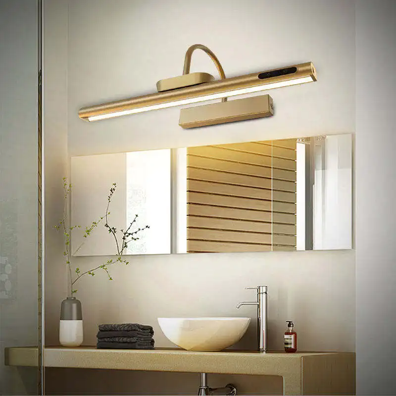 LED Wall Lamp Remote Control 3color Dimming for Bathroom