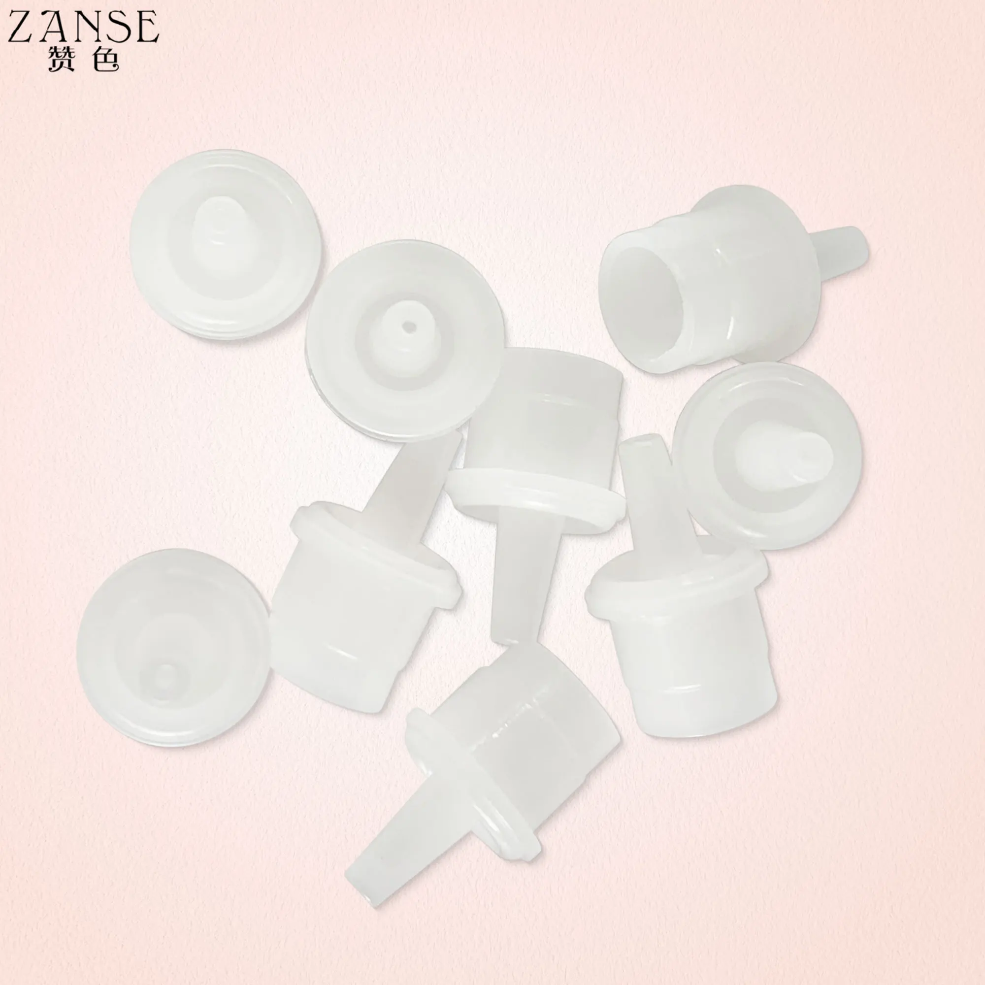 10/20/50pcs Eyelash Glue Replacement Bottle Mouth Head Glue Blocking Needle Anti-blocking Eyelash Extension Supplies Wholesale