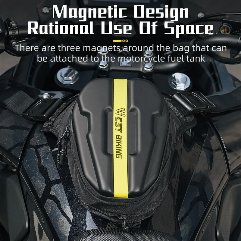 WEST BIKING Men's Motorcycle Leg Bag Camping Leisure Waist Bag Waist Bag Travel Hiking Mountaineering Outdoor Pocket Waterproof