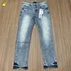 New Washed Blue Jeans Pants Men Woman Casual Vintage Hip Hop Best Quality Classic High Street Trousers Buttons Spring Autumn 1