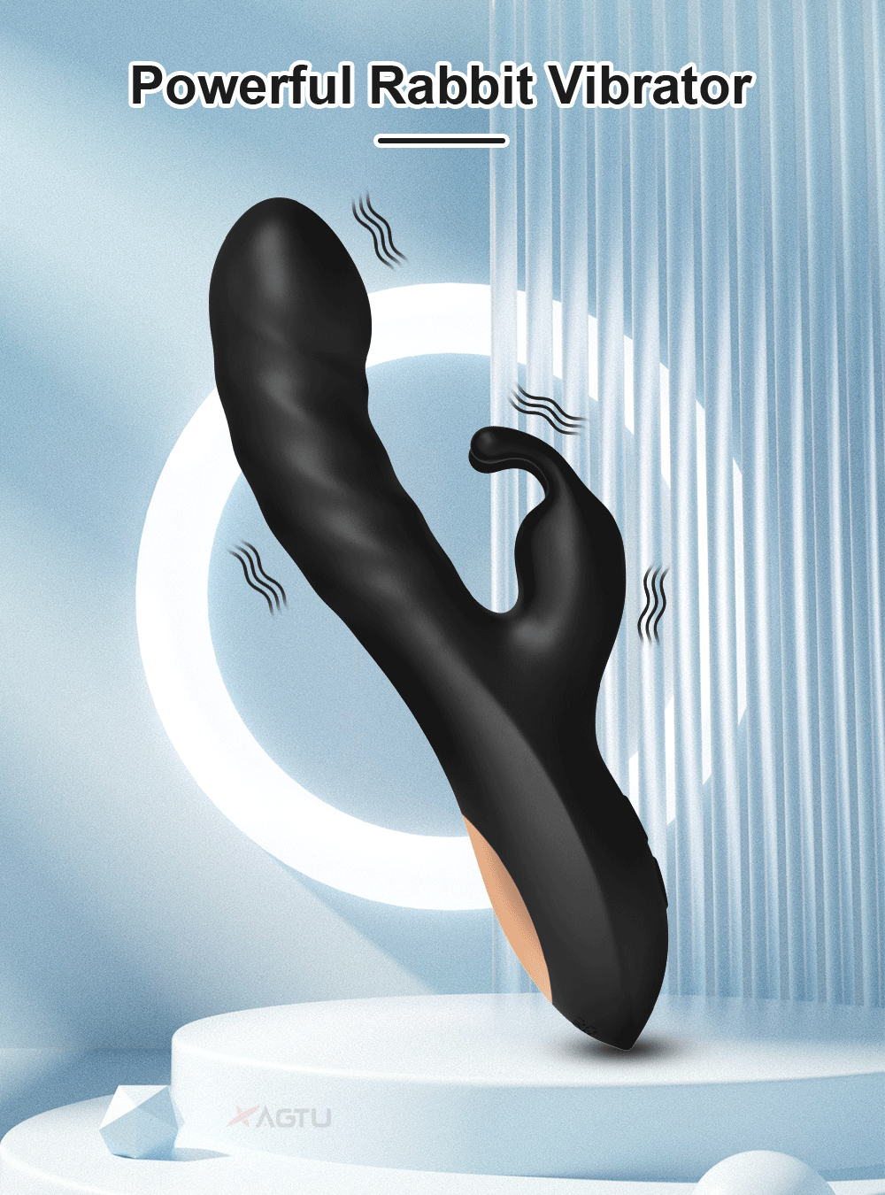 Rabbit Vibrator for Women Powerful G Spot Dildo Clitoris Stimulator Massager Silicone Sex Toys Shop Adults Goods for Female