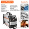 Multifunctional 4in1 MIG MMA MAG TIG-160C Inverter Welders Multipurpose Portable Electric Welding Machine Intelligent Welders 4