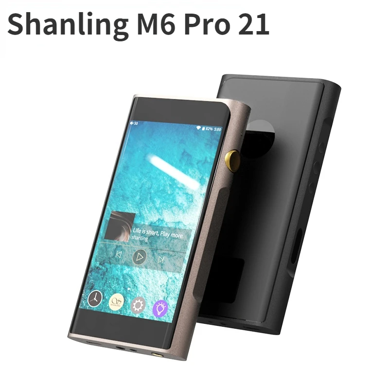 zune mp3 player Shanling M6 Pro 21 dual ES9068AS Pure Music Portable Player MP3 Open Android Bluetooth Receiver USB DAC MQA 16x Unfolding mp3 player bluetooth