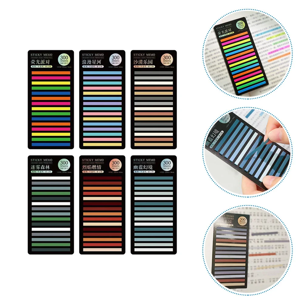 

Яркие маркеры для учеников, 6 комплектов