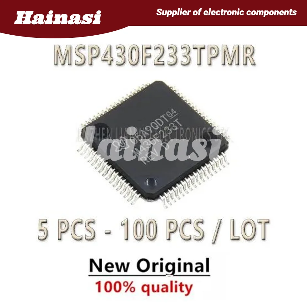 

(5pcs)MSP430F233TPMR MSP430F233TPM MSP430F233 MSP430F MSP430 IC MCU Chip LQFP-64