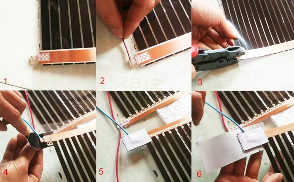 Filme infravermelho do aquecimento radiante, Esteira quente