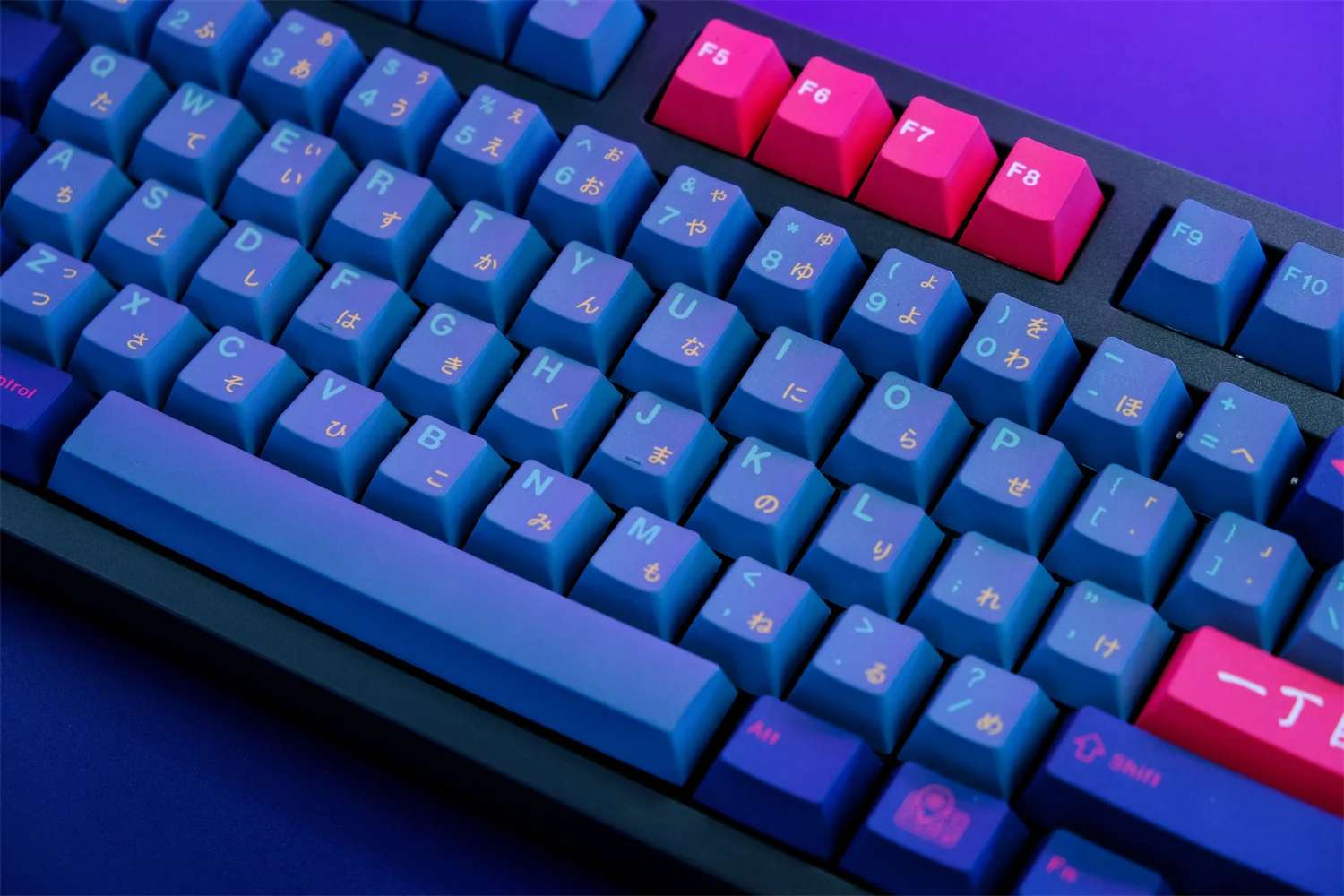 chaves japão kabukicho keycap pbt tintura sublimação japonês keycap cherry perfil teclado mecânico para mx switch
