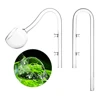 Aquarium Glass Poppy Inflow Outflow Pipe 1 Set For Planted Fish Tank 12/16mm 16/22mm Canister Filter Surface Skimmer Filter Tube 1