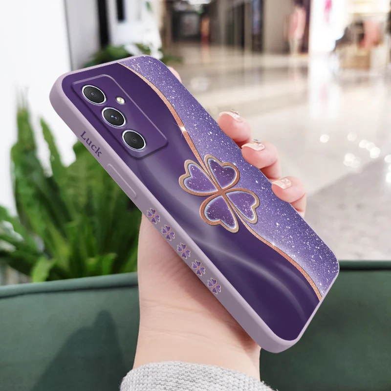 Lucky Grass Protective Phone Case - Durable Design with Enhanced Grip