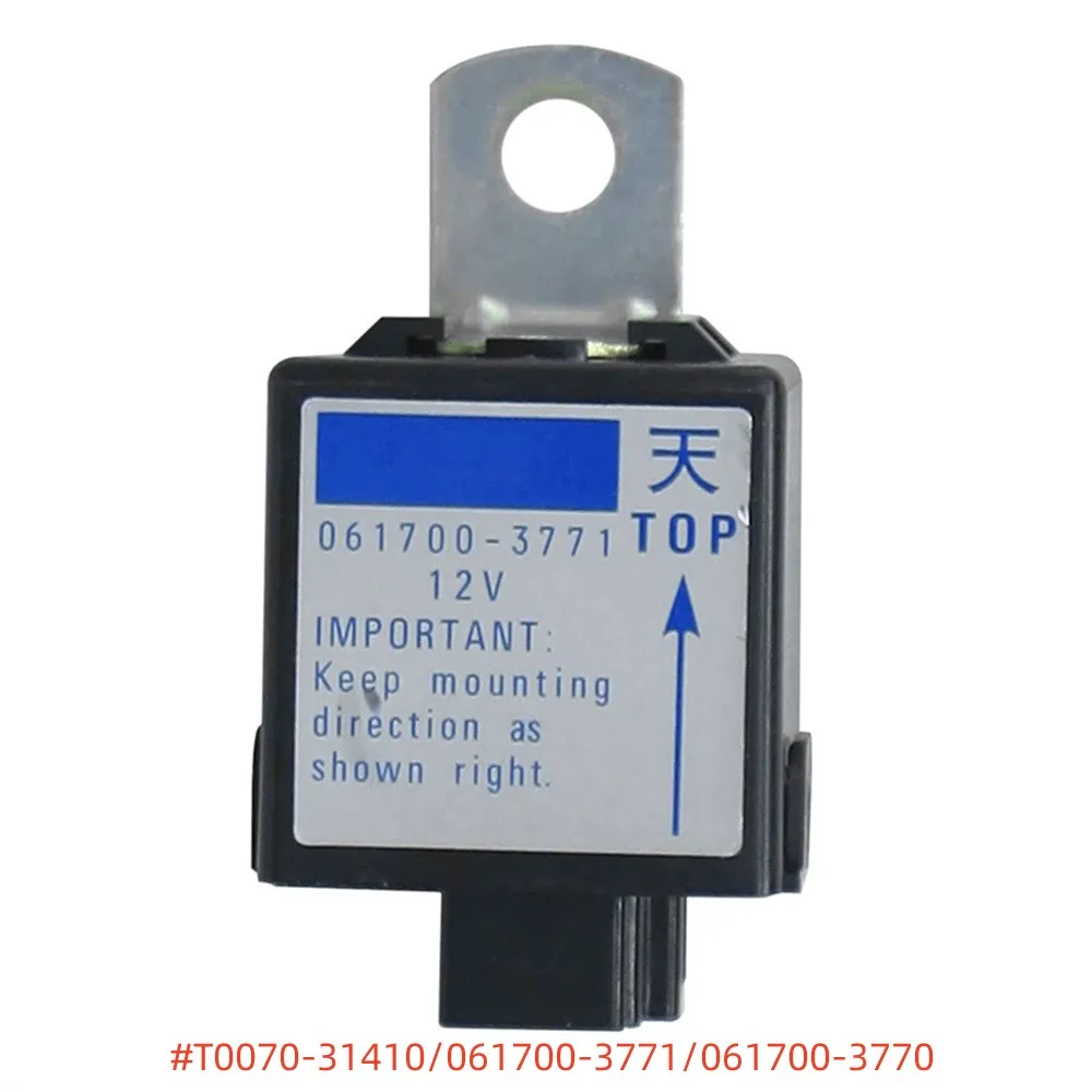 Relay Timer Part # T0070-31410 DENSO 061700-3771 12V For Kubota