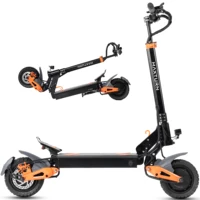 Maxturn X1 Ultra adulte Scooter électrique 1100W * 2 double moteur 48V20.8AH batterie pliable e-scooter 10 "pneus tout-Terrain 4