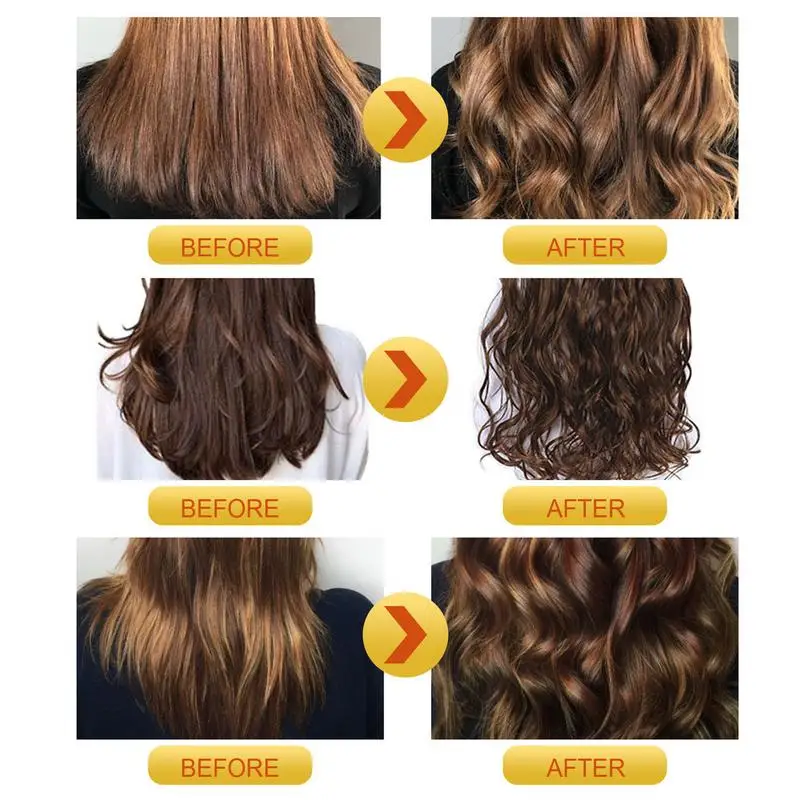Curl Refiner Cream Quick-Drying Anti Frizz Curl Defining Cream Universal Curly Hair Elastin Refiner For Oily Or Dry