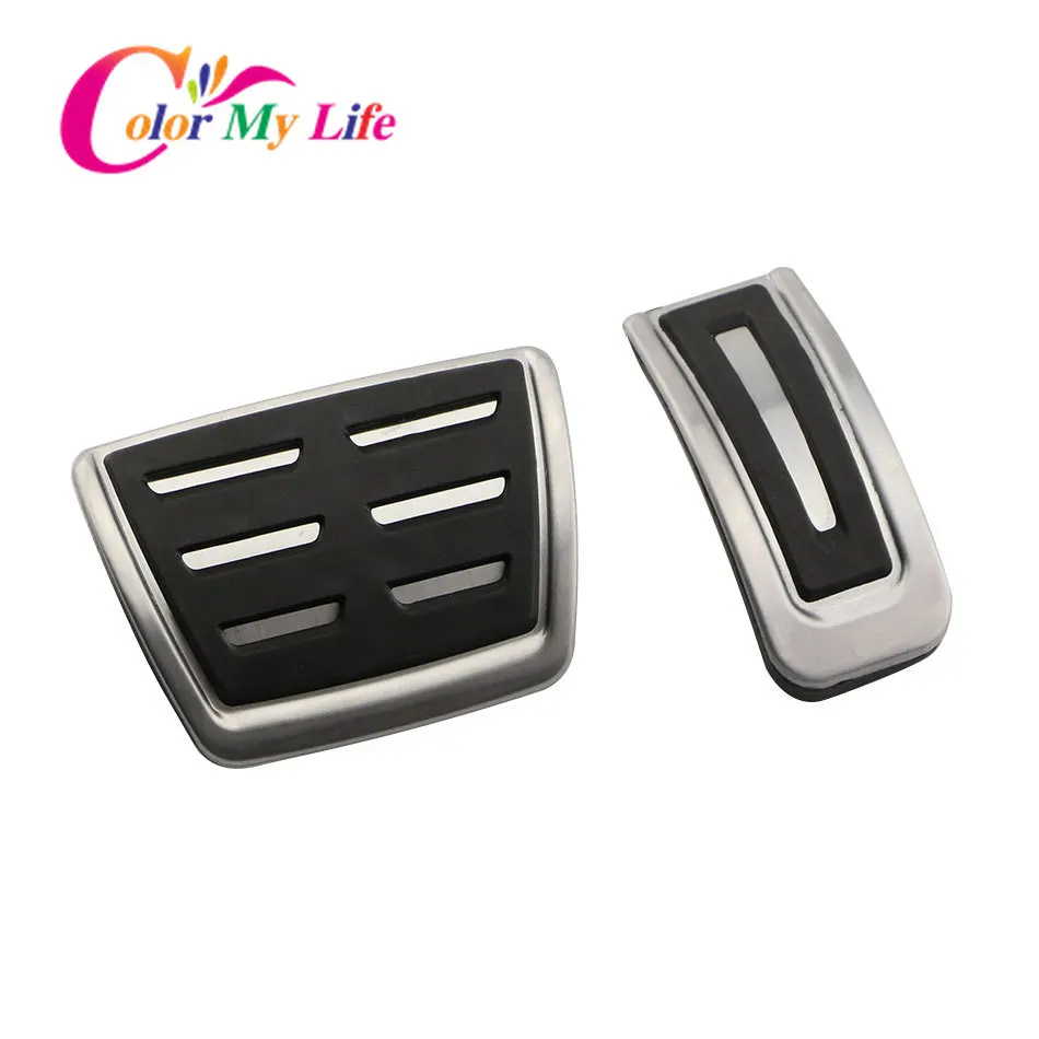 Color My Life Car Pedal Pedals Cover for VW Polo Bora Jetta Golf 4 MK4