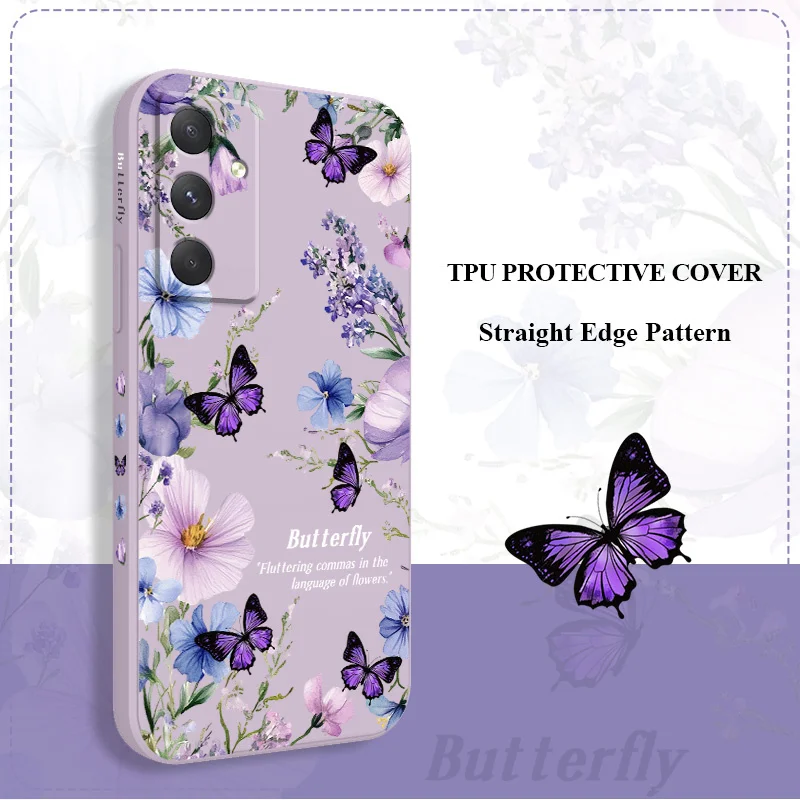 Purple Butterflies Fly Phone Case