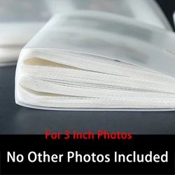 Compact Transparent 80 - Pocket Photo Album Holder for Mini Photos and Name Cards (80pocket photo album)
