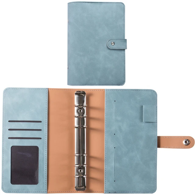 A6 Binder Budget Planner with Zipper Closure & Money Saving Envelopes