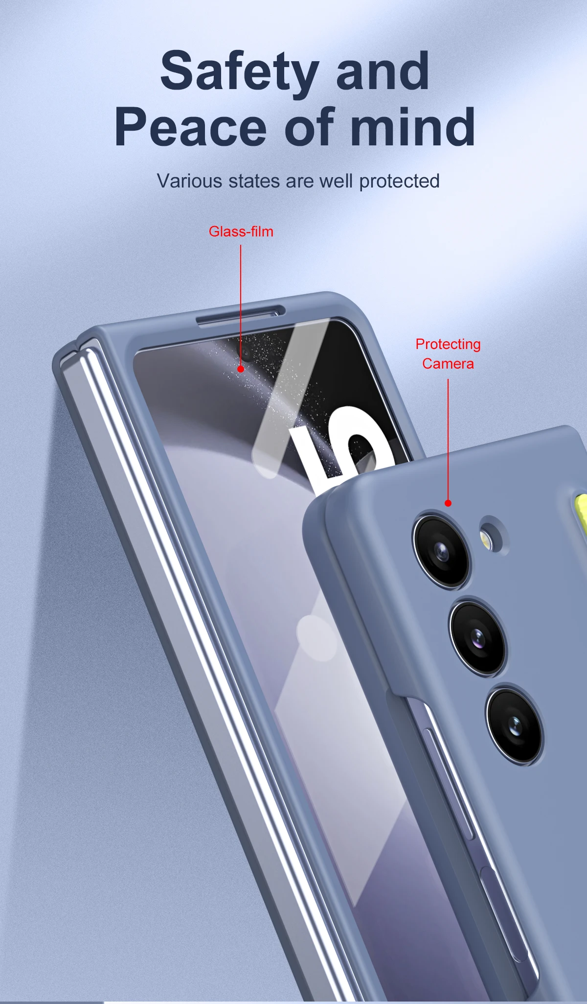 Phone Case For Samsung Galaxy Z Fold 5 4 With Touch Pen And Screen_voghion.com