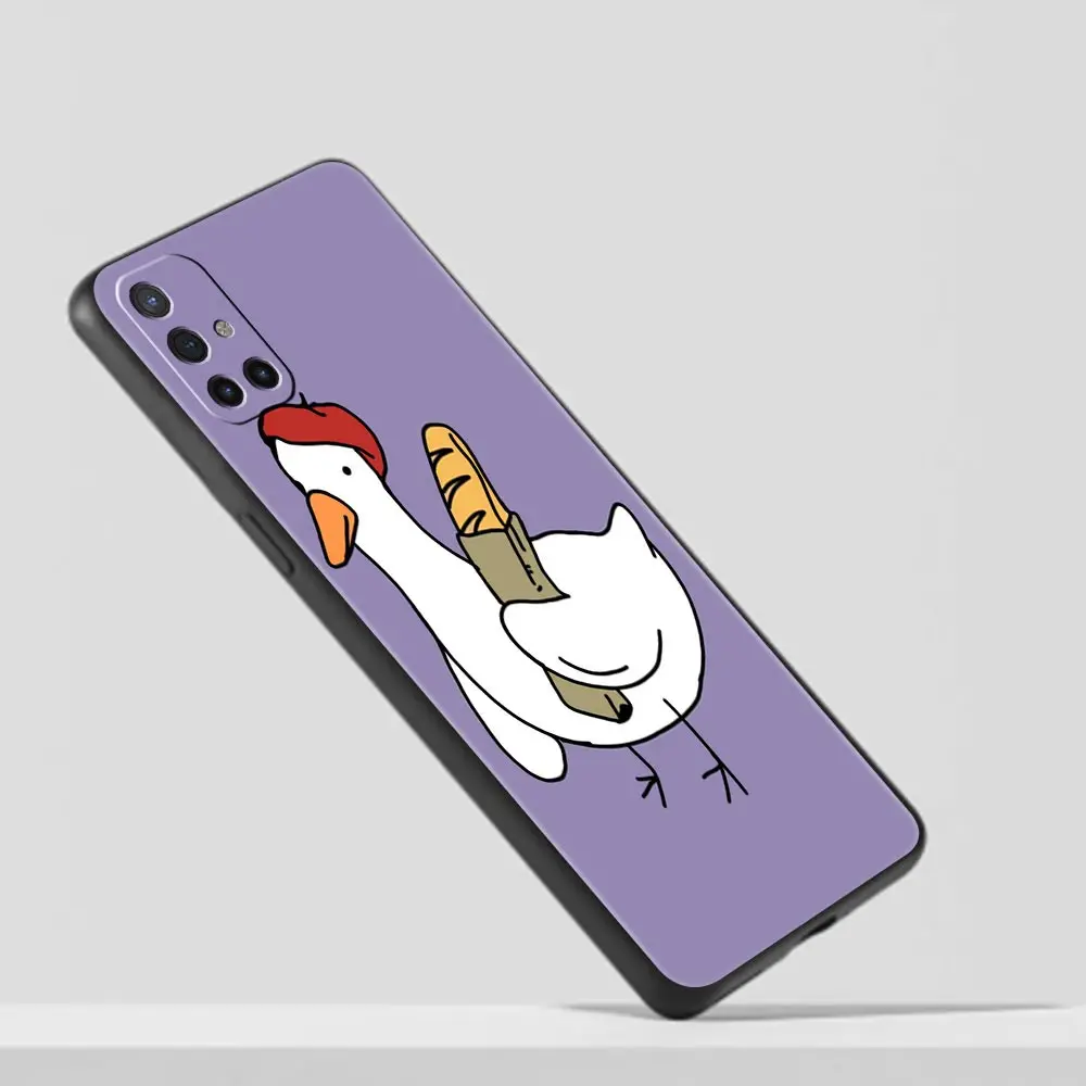 Cute Goose Duck Game Soft TPU Phone Case Cover
