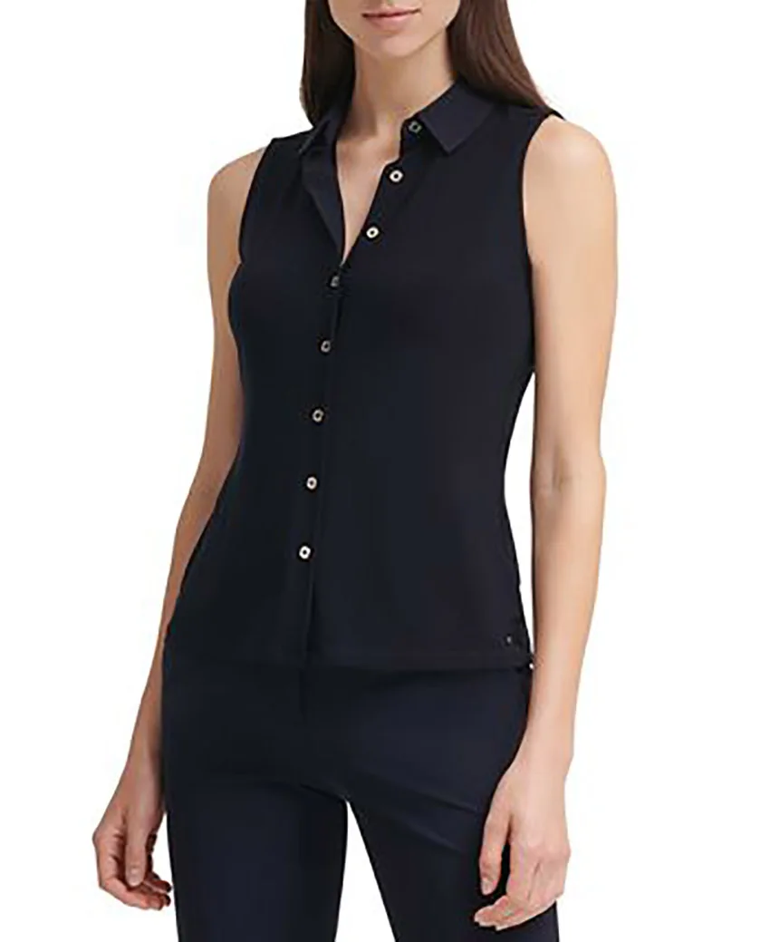 Sleeveless Jacket Slim Fit Women's Vest Lapel Single Breasted Casual Workwear Lady Coats 	 Chaleco Mujer