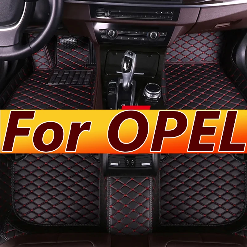 

Автомобильные коврики для OPEL Zafira C Insignia Grandland X Corsa F Vectra Corsa E Zafira A Zafira B Astra K Astra G, автомобильные аксессуары