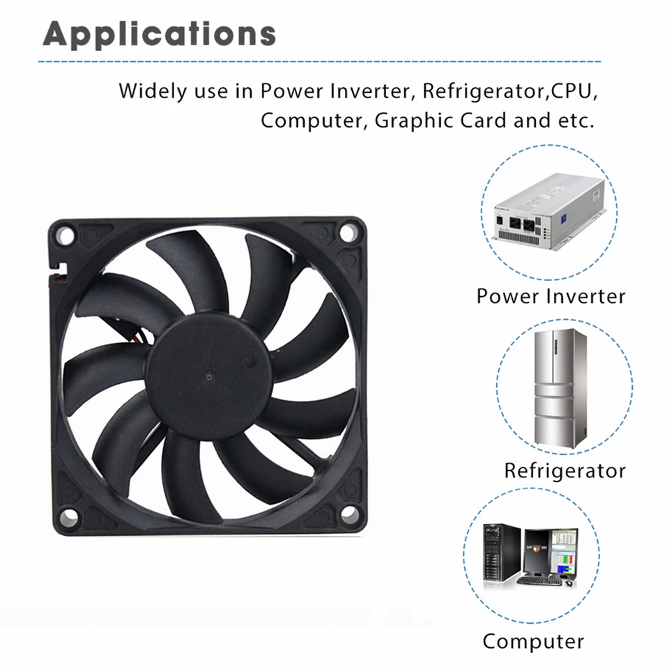 Fabricant de ventilador axial baratos de 24 V CC de China