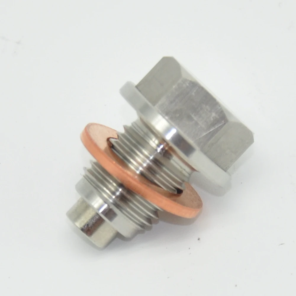 Stainless Steel Engine Magnetic Oil Drain Plug Screw Nut Bolt Oil Drain Sump Nut M12/14/16/18/20/24 1.5 1.25 1.75