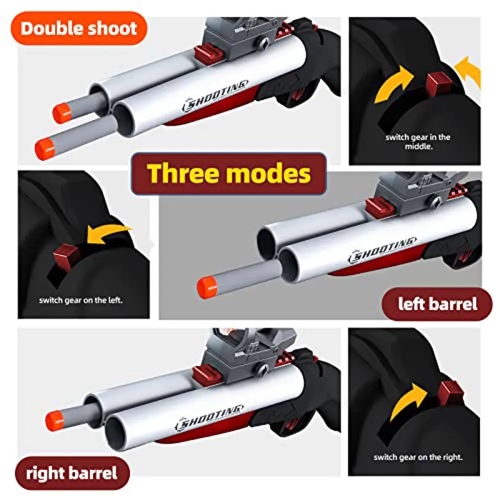 Outdoor Games Toy Gun Shell Ejection Shotgun For Boys Birthday Gift Shopify Tiktok Dropshiping 4