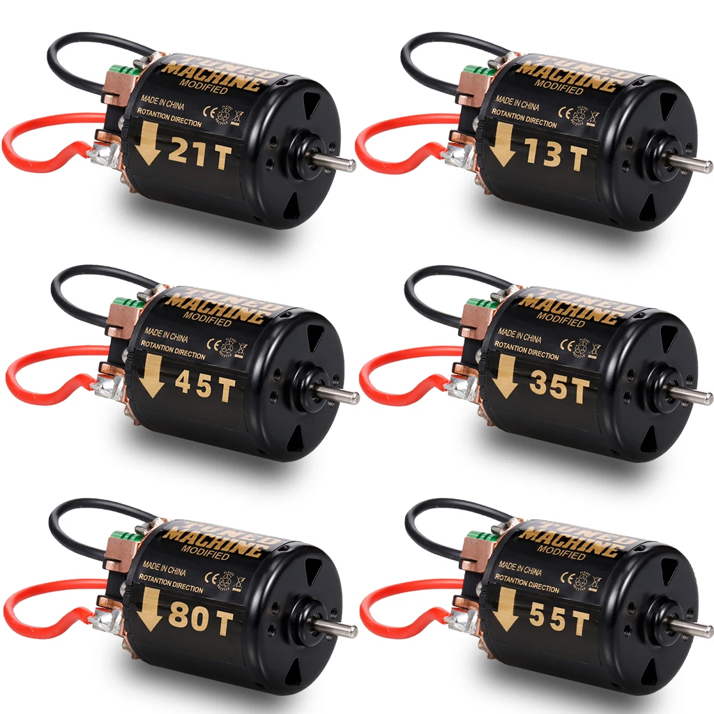 Moteur RC 540 13T-80T pour Voiture Tout Terrain