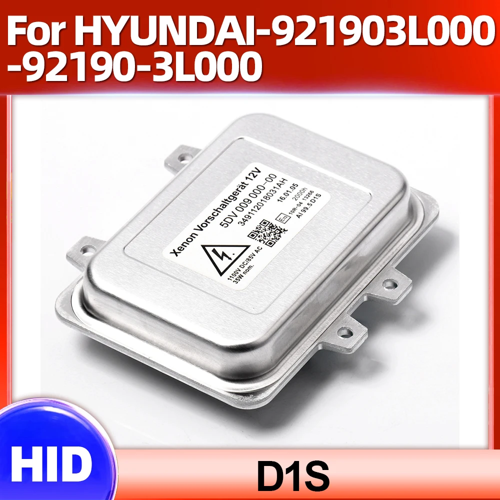 

Car Xenon Headlight Module Control Unit D1S HID Xenon Lights Ballast OEM 5DV 009 000-00 For HYUNDAI-921903L000-92190-3L000