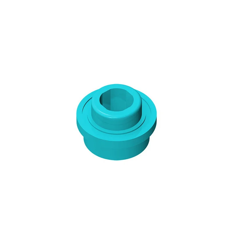 50-Pack Round 1x1 Open Stud Bricks for Creative Building Projects