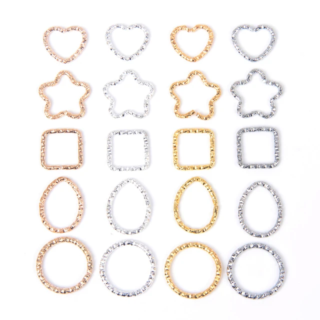 50-100pcs 8-20mm Round Jump Rings Twisted Open Split Rings Jump Rings  Connector for DIY Jewelry Makings Findings Supplies