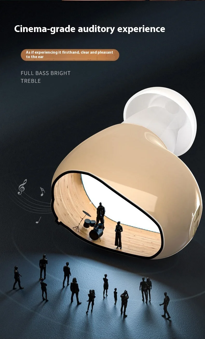 1 Pcs Wireless Rechargeable Hearing Aid Digital Chip Invisible Professional Soun