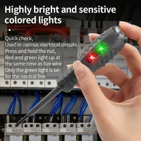 LUXIANZI 12-230v Voltage Tester Pen Screwdriver Handheld Induced Electric Power Test Probe Portable Electrician Detector Tool 2