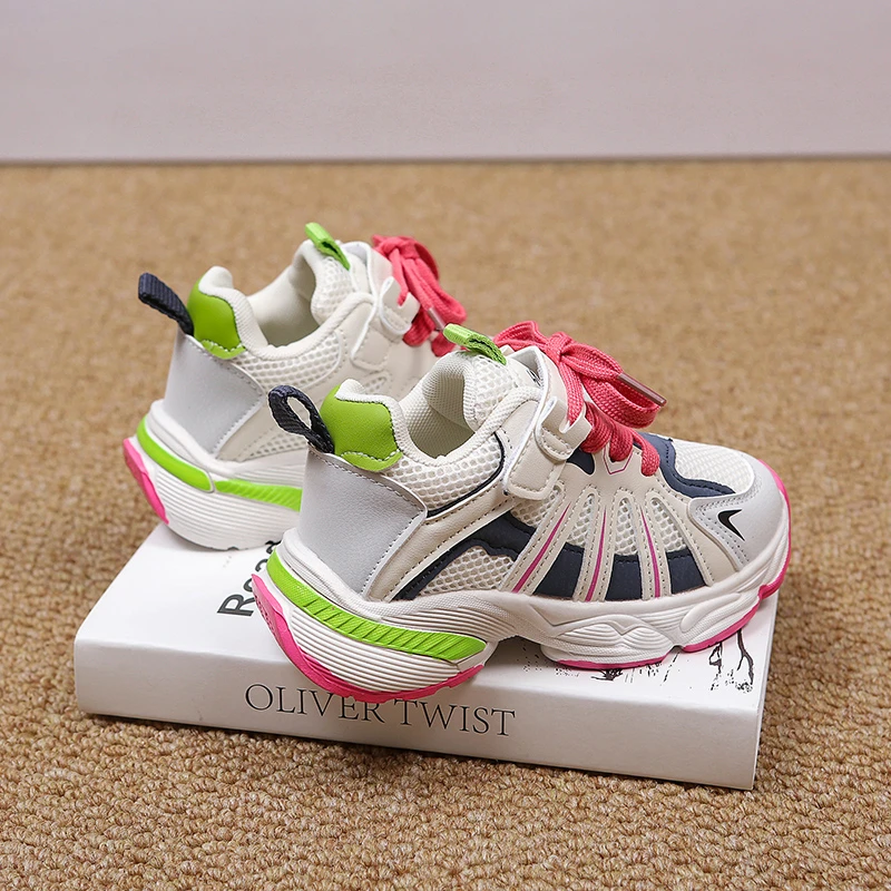 Casual Chunky Sneakers for Kids Lightweight Autumn
