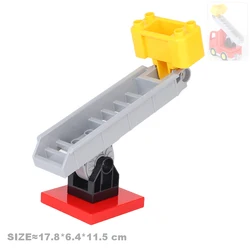 Deluxe Building Block Bricks Set - Creative Assembly Toys (Fire ladder)
