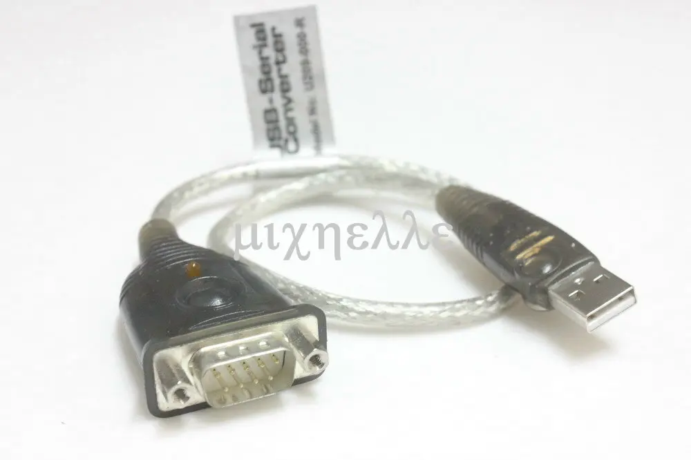 Used U209000r 17" Usb To Serial Adapter Cable Usb A / Db9 Pc/mac