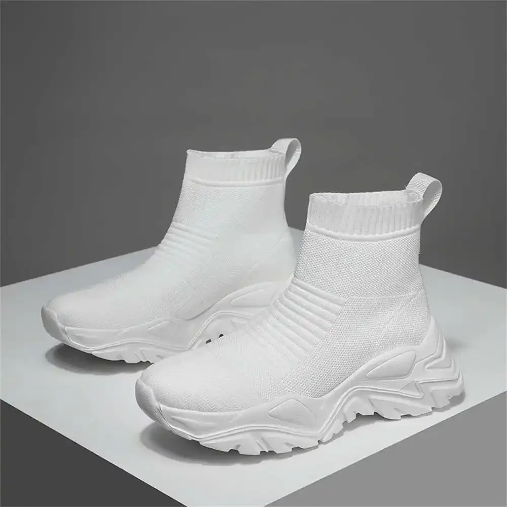 Hi Top Stivali Da Donna Di Dimensioni Speciali Scarpe Da Ginnastica Alte Da Donna Tenis Fermentino Sport Sneeker Importato Trending High End Gym