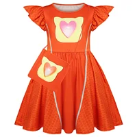 Nouveau SuperKitties filles vêtements enfants Cosplay Costume pour anniversaire carnaval vêtements robe d'été robe à manches volantes 81331 4
