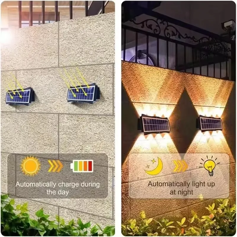 รูปสินค้า โคมไฟพลังงานแสงอาทิตย์กลางแจ้ง LED กันน้ำ ตกแต่งสวน