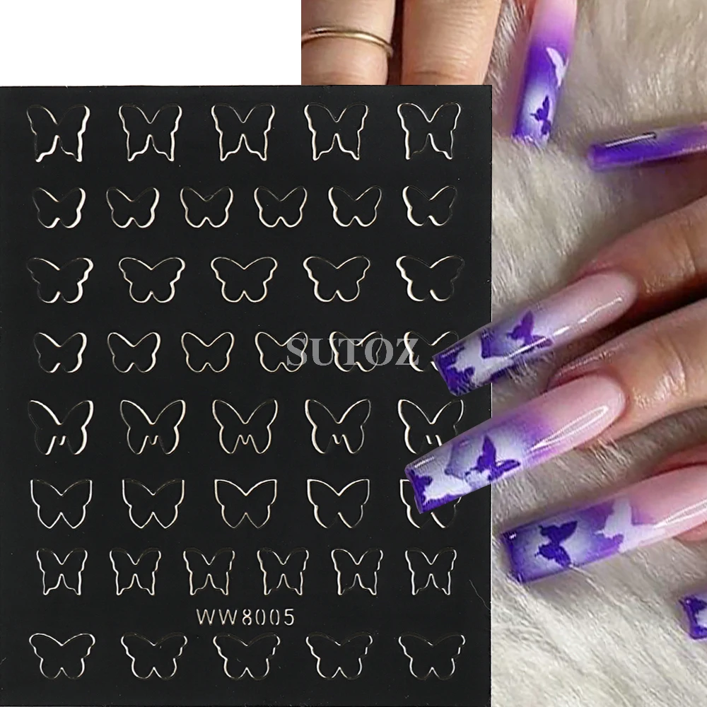 Airbrush Nail Art Stencils Love Heart Number Butterfly Design Prints Decals  Template Airbrush Nail Trendy Salon Manicure Supply - Nail Templates -  AliExpress