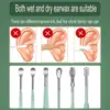 6Pcs/set Ear Cleaner Ear Wax Pickers Stainless Steel Earpick Wax Remover Piercing Kit Earwax Curette Spoon Care Ear Clean Tools 3