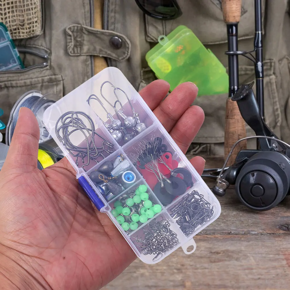 Metal ABS Fishing Tools Accessories Kit Set for Men