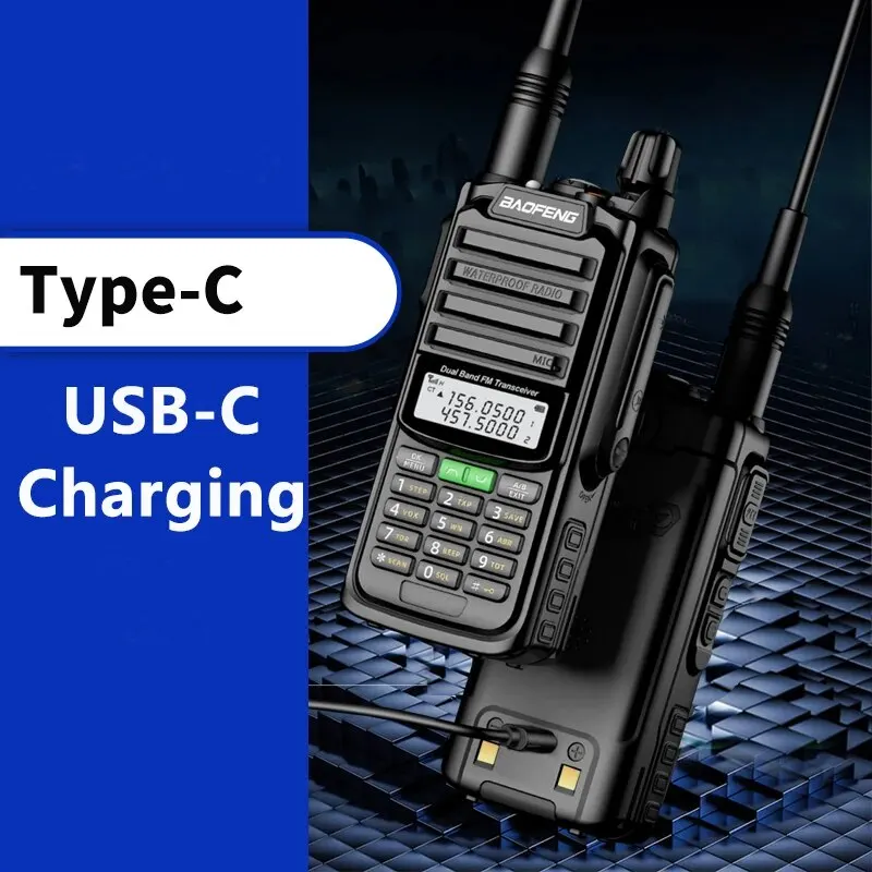Baofeng UV-68 Pro Max V2 10W IP68 Walkie Talkie Waterproof High Power CB Ham Long Range UV-S22 Pro V2 UV-98 Pro Portable Radios 6