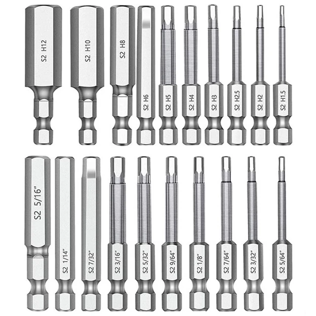 RJX 9 Pcs Hex Key Allen Wrench Set 1.5mm to 10mm Key Allen Key Set