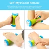 Foot Massage Roller Spiky Balls Fascia Ball For Hand Leg Back Pain Therapy Deep Tissue Trigger Point Recovery Muscle Relaxation 3