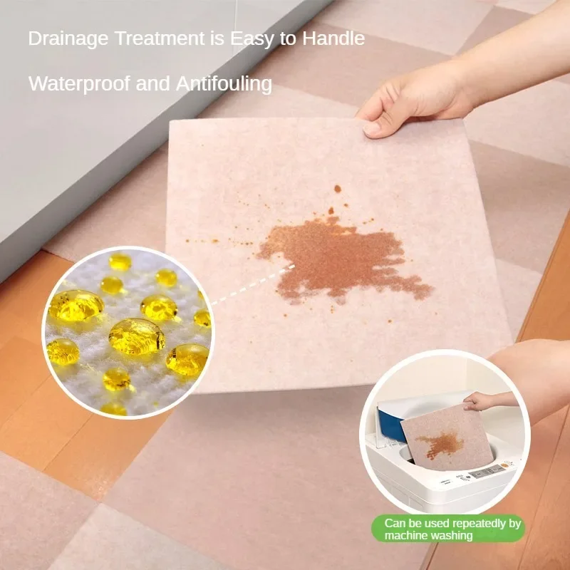 2-24PCS 30*30*1CM 패치 워크 카펫 거실 자체 접착 바닥 매트 어린이 침실 바닥 미끄럼 방지 매트 크롤링 매트