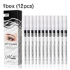 12pcs White Eyeliner Makeup Smooth Easy To Wear Eyes Brightener Highlighter Waterproof Long Lasting Eyes Liner Pencils Makeup 5