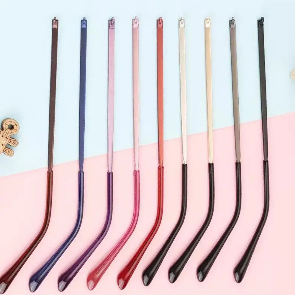 

1 пара металлических очков универсальная противоскользящая оправа для очков сменные дужки для очков аксессуары для очков